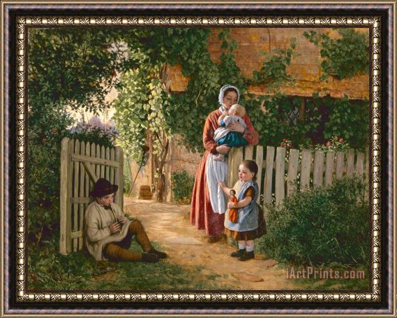 Alfred Rankley Music Hath Charms Framed Print