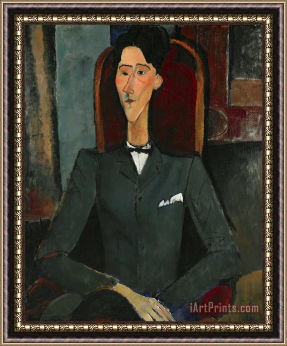 Amedeo Modigliani Jean Cocteau Framed Print