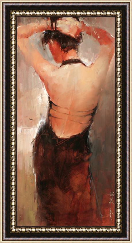 Andre Kohn Cocktail Dress Framed Painting