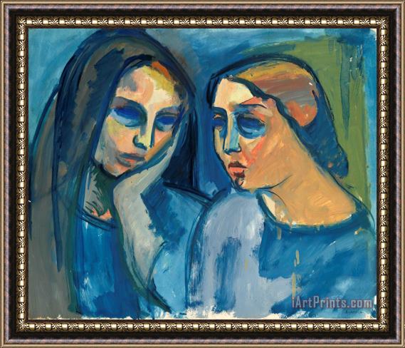 Andre Lhote Deux Femmes Framed Painting