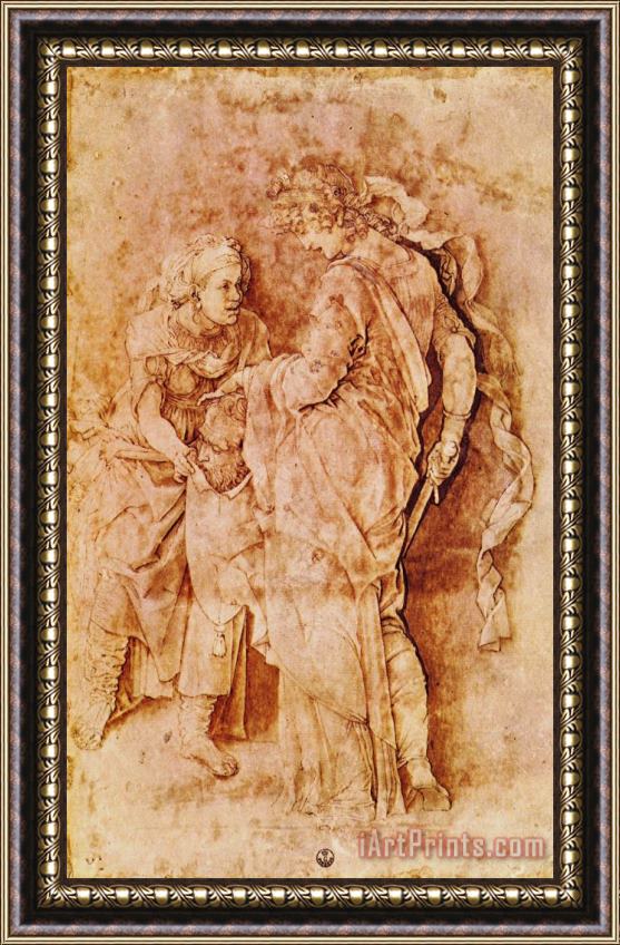 Andrea Mantegna Judith with The Head of Holofernes Framed Painting