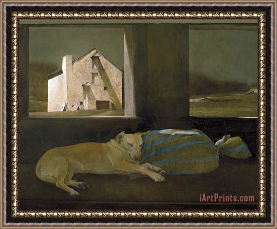 andrew wyeth Night Sleeper, 1979 Framed Painting