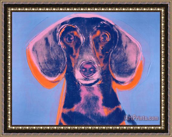 Andy Warhol Portrait of Maurice Framed Painting