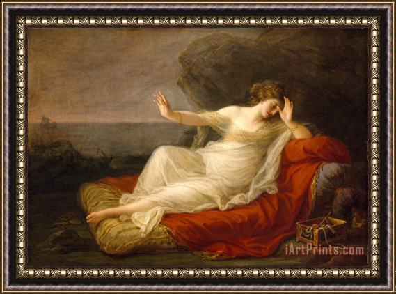 Angelica Kauffmann Ariadne Abandoned by Theseus Framed Print
