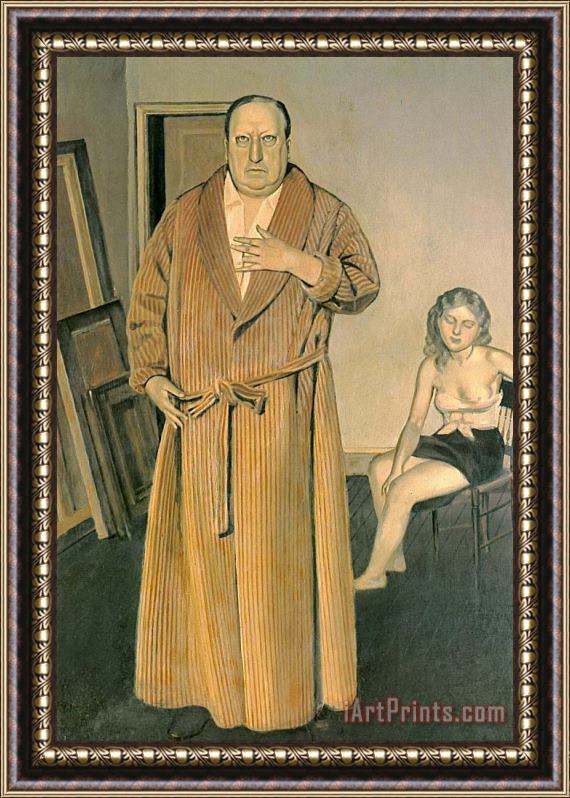 Balthasar Klossowski De Rola Balthus Andre Derain 1936 Framed Painting