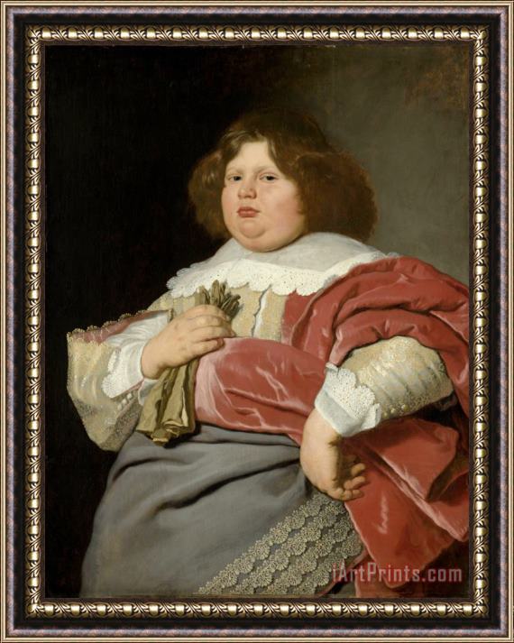 Bartholomeus Van Der Helst Portrait of Gerard Andriesz Bicker Framed Print