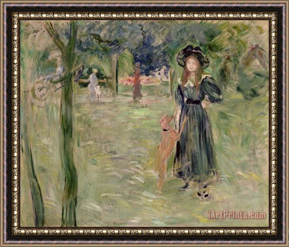 Berthe Morisot Bois de Boulogne Framed Print