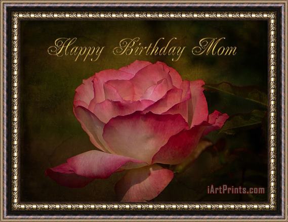 Blair Wainman Happy Birthday Mom Framed Painting