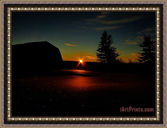 Blair Wainman Sunset Glow Framed Painting