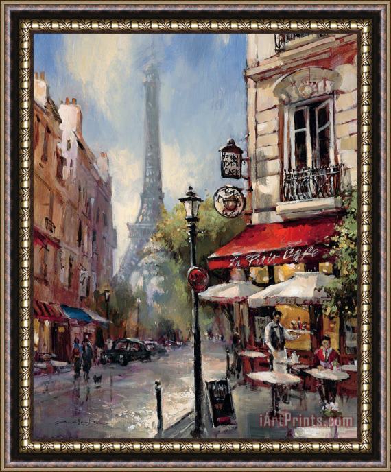 brent heighton Tour De Eiffel View Framed Print