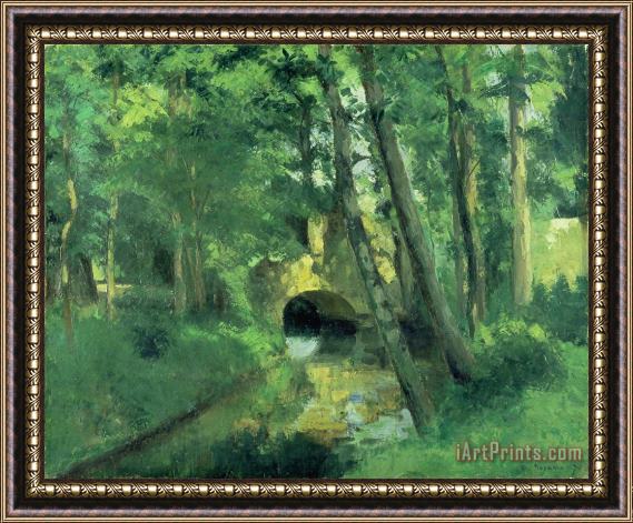 Camille Pissarro The Little Bridge, Pontoise Framed Print