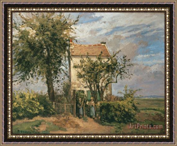 Camille Pissarro The Road to Rueil Framed Print