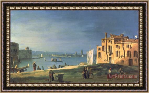 Canaletto View of Venice Framed Painting