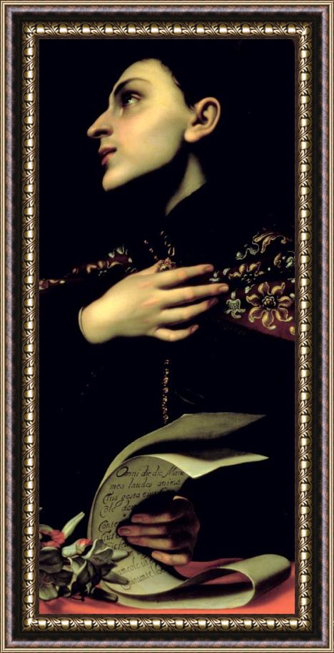 Carlo Dolci St. Casimir Framed Painting