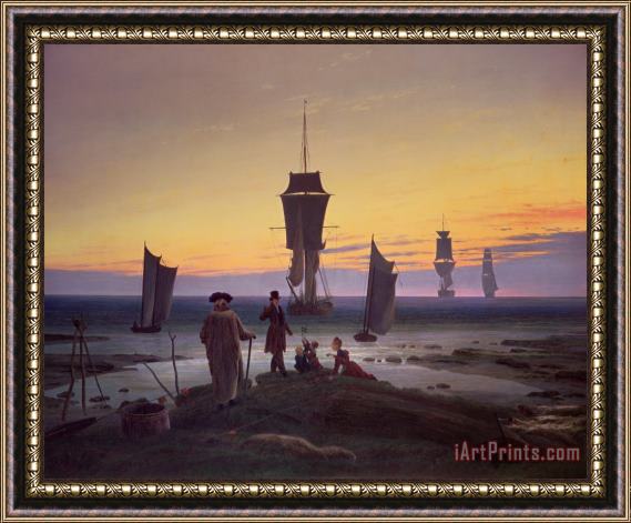 Caspar David Friedrich The Stages of Life Framed Painting