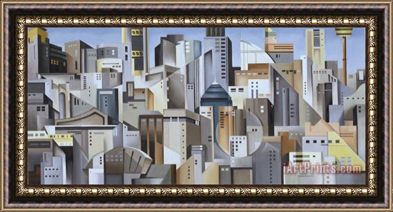 Catherine Abel Composition Looking East Framed Print