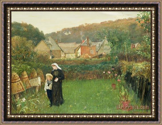 Charles Napier Hemy The Widow Framed Painting