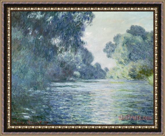 Claude Monet Branch of the Seine near Giverny Framed Print