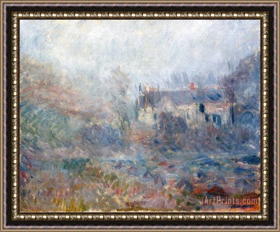 Claude Monet House at Falaise Framed Painting