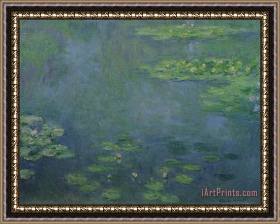 Claude Monet Waterlilies Framed Print