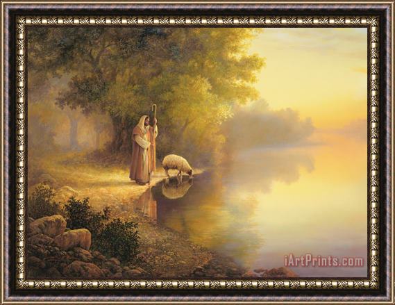 Collection 2 Beside Still Waters Framed Painting