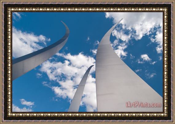 Collection 3 United States Air Force Memorial Spires Framed Painting