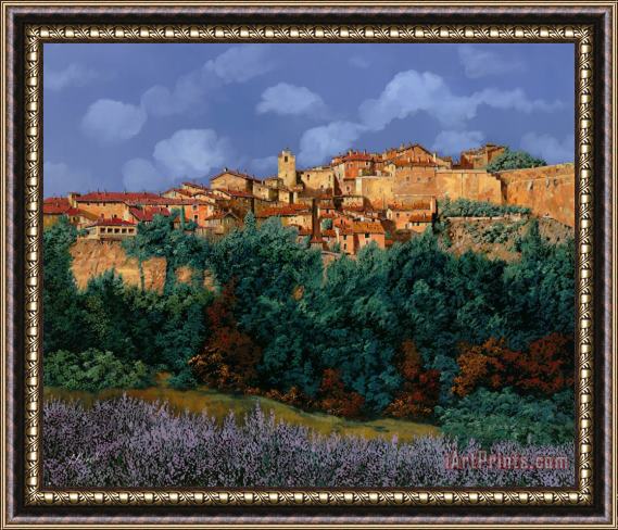 Collection 7 colori di Provenza Framed Painting
