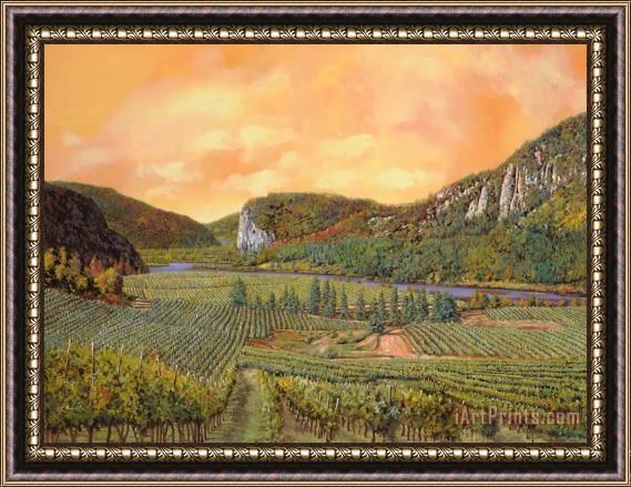 Collection 7 Le Vigne Nel 2010 Framed Painting