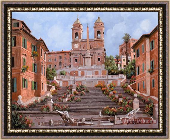 Collection 7 Rome-Piazza di Spagna Framed Print
