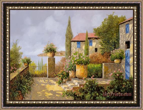 Collection 7 Uno Sguardo Sul Mare Framed Painting