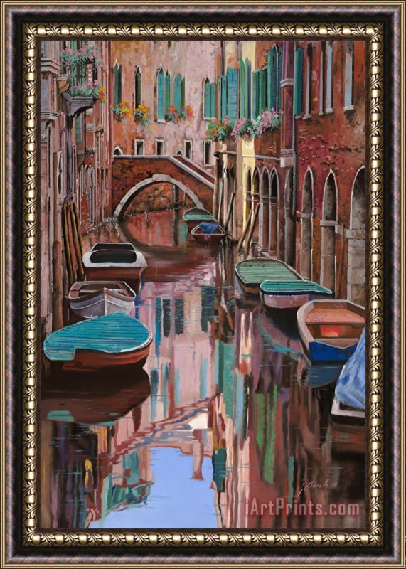 Collection 7 Venezia a colori Framed Painting