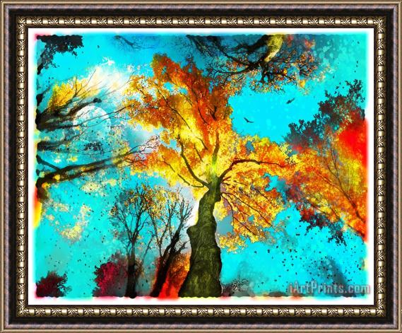 Collection 8 Evening celebration Framed Painting