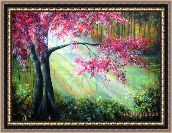 Collection 9 Glimmer Framed Painting