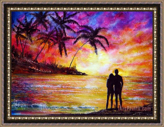 Collection 9 Romance Framed Painting