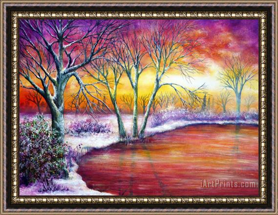 Collection 9 Winter's Song Framed Painting