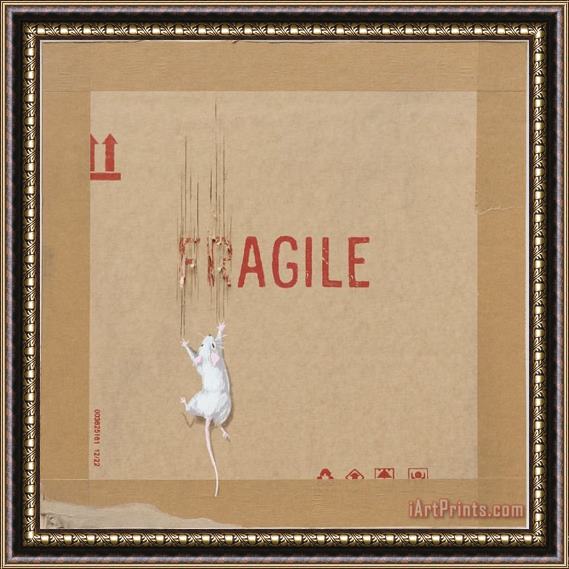 Collection Fragile Framed Painting