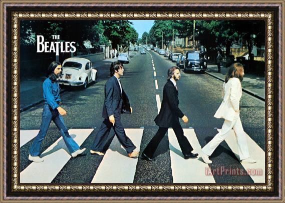 Collection The Beatles Abbey Road Framed Print