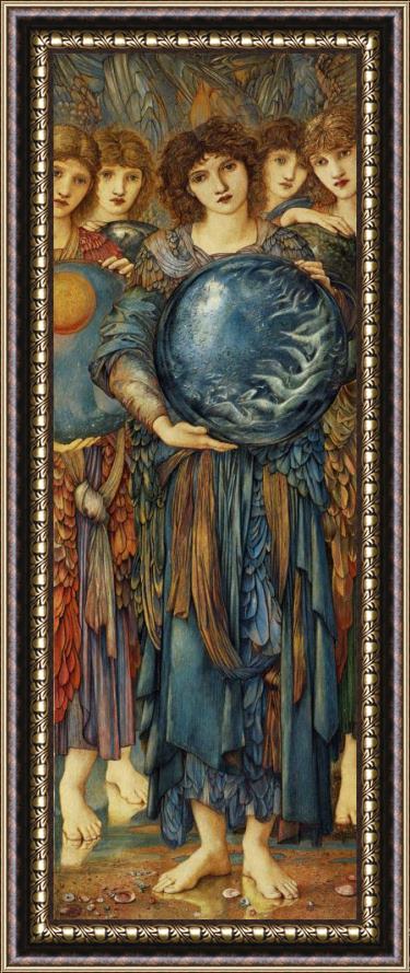 Edward Burne Jones The Days of Creation The Fifth Day Framed Print