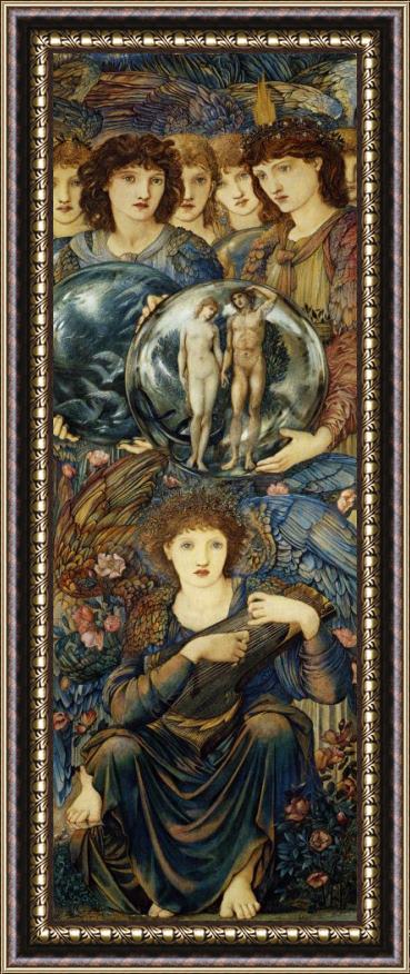 Edward Burne Jones The Days of Creation The Sixth Day Framed Print