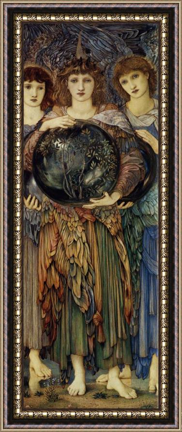 Edward Burne Jones The Days of Creation The Third Day Framed Print