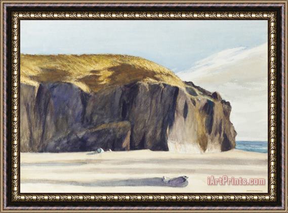 Edward Hopper Oregon Coast Framed Painting