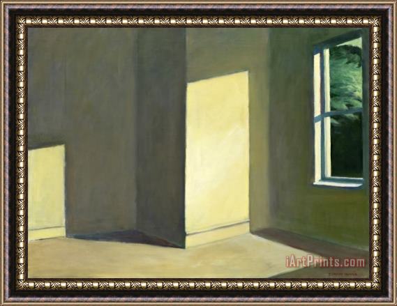 Edward Hopper Sun in an Empty Room Framed Painting