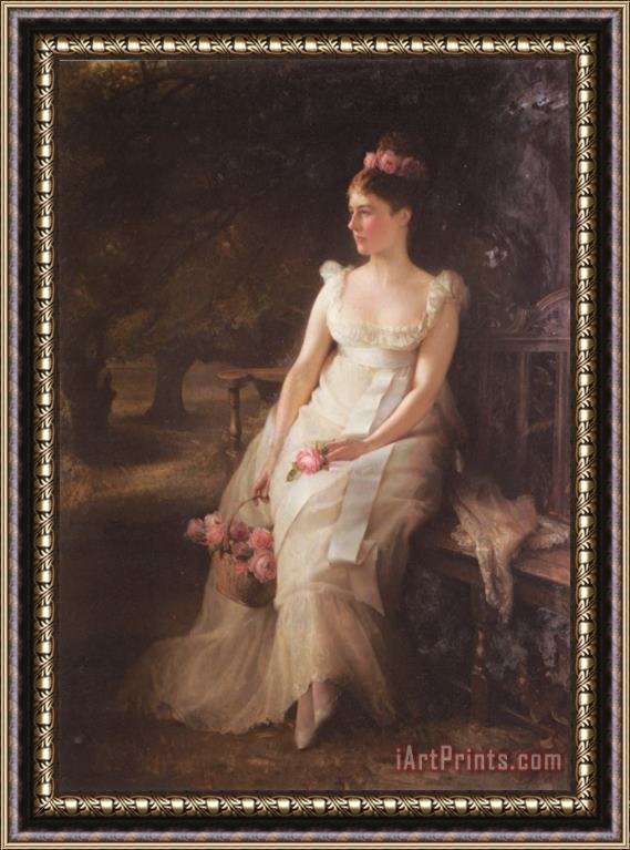 Edward Hughes The Debutante Framed Painting