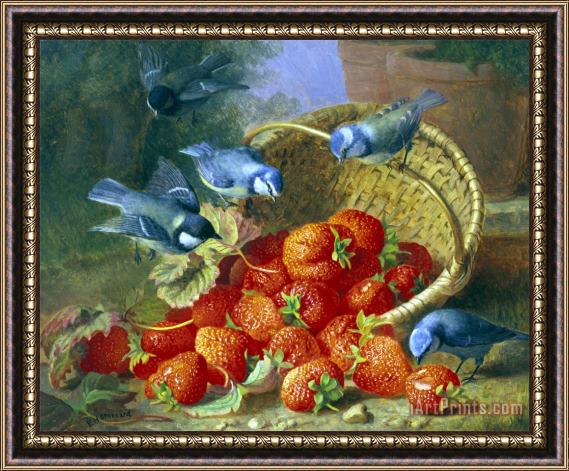 Eloise Harriet Stannard Feast of Strawberries Framed Painting