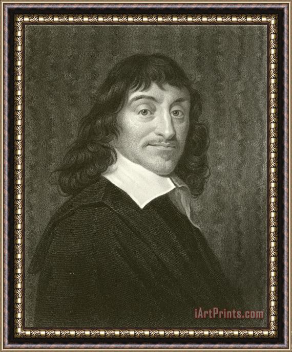 English School Descartes Framed Print
