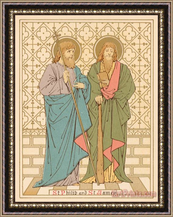 English School St Philip And St James Framed Print