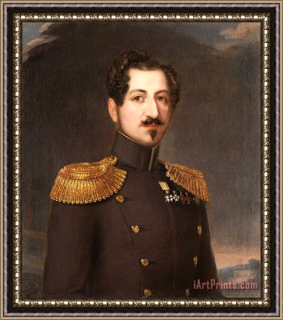 Erik Oscar I, King of Sweden And Norway 1844 1859 Framed Print