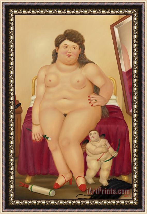 Fernando Botero Venus Framed Print