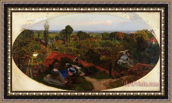 Ford Madox Brown An English Autumn Afternoon, 1852 1853 Framed Print