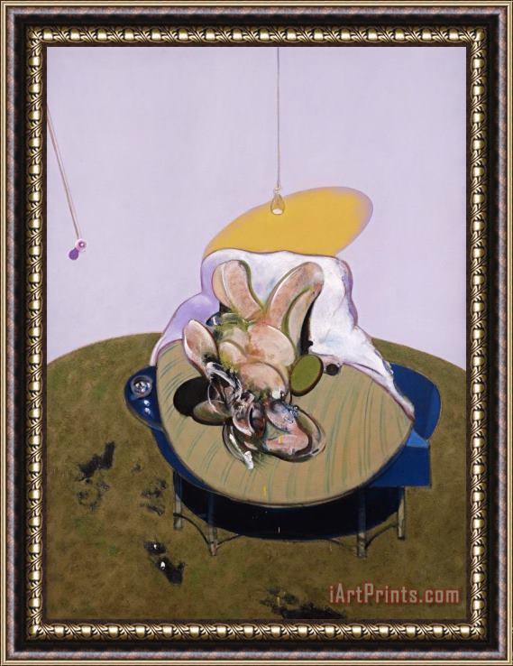Francis Bacon Lying Figure, 1969 Framed Painting